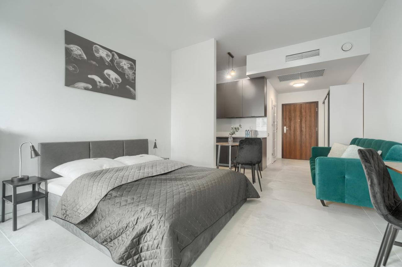 Apartament Hanza Tower III - Unique Apartments Szczecin Kültér fotó
